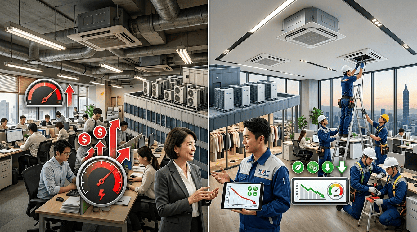 商用多聯空調，開越久省越多